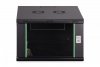 Digitus Szafa sieciowa wisząca Dynamic 19 7U rack 385x600x600mm, drzwi szyba, czarna, niezłożona, 60kg